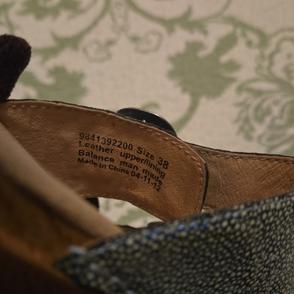 Dansko Metallic Blue Double Strap Sandals - Picture 4 of 5